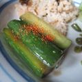 ☆ＨＩＲＯ☆'s cooksnap of when they made きゅうりのお漬物～青じそ風味.