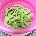：：れっちぃ：：'s cooksnap of when they made 塩味決まる！枝豆の茹で方.
