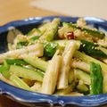 ケチャ＆ウル's cooksnap of when they made きゅうりと竹輪のピリ辛炒め.