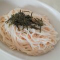 やしゅう's cooksnap of when they made たらこそうめん.