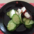 ごーあい's cooksnap of when they made たこときゅうりの簡単和え.