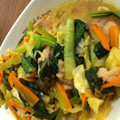 lisatsu's cooksnap of when they made 豚と小松菜の柚子胡椒炒め.