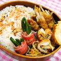 苺♡ストロベリー's cooksnap of when they made お弁当やおかずに・・肉巻きもやし♪.