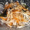ちゃちゅ2's cooksnap of when they made 豆腐の韓国風サラダ☆.