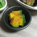 ＴＯＭＯＷＡＴ's cooksnap of when they made ＊ルクエdeかぼちゃのごま和え＊.