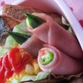 まじゅじゅ's cooksnap of when they made お弁当にオクラのカレーマヨチ−ズハム巻き.