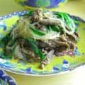 Munchkin's　Mom's cooksnap of when they made 簡単スピーディー☆牛肉と春雨の炒め煮.