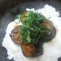 ★ナミリア☆'s cooksnap of when they made なす❀甘辛とろろ丼♡.