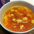 江戸っ子メルヘン's cooksnap of when they made 簡単トマトとたまごのスープ.
