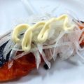 zakkiiM's cooksnap of when they made 焼き鮭でも美味しい♪オニオンサーモン.