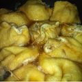 ayuayucchi's cooksnap of when they made ★きんちゃくの親子煮★.