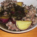 ぱっくんぷっくん's cooksnap of when they made さつまいもと切り昆布の煮物.