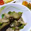 りえひなるちょ's cooksnap of when they made 5分で簡単☆なすと豚肉とししとうの炒め物.