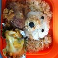 mari7001's cooksnap of when they made キャラ弁＊わんちゃん.