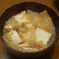 サーフブレイド's cooksnap of when they made かんたん味噌汁（白菜と厚揚げ）.