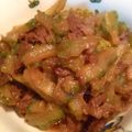 ｍｉｆｆｙ０１'s cooksnap of when they made ゴーヤと豚肉のダシダ炒め.