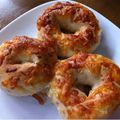 ♫♬ﾘﾝ♬♫'s cooksnap of when they made ■ミニベーグル⑫（フライドオニオン）■.