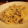 ohayocanada's cooksnap of when they made 松茸香る、茸の和風クリームパスタ.