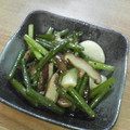 ジェイカ山's cooksnap of when they made エリンギとにんにくの芽のオイスター炒め.