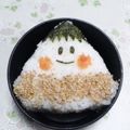 kimiko2564's cooksnap of when they made キャラ弁▲三角おむすびちゃん▲簡単.