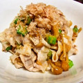 jojoたん★'s cooksnap of when they made 豚肉となめこのみぞれ和え＊柚子胡椒風味.