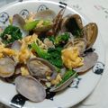 まぶたん's cooksnap of when they made 菜の花とアサリのさっと和え.