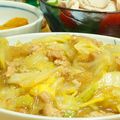 腹の上のポニョポニョ's cooksnap of when they made 白菜春雨マーボー.