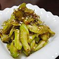 chocotama's cooksnap of when they made セロリのきんぴら.