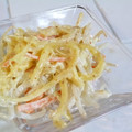  kanon 's cooksnap of when they made さきいかともやしの胡麻マヨ和え.