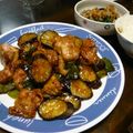 ちリこ's cooksnap of when they made 鶏とナスの甘辛炒め（弁当）.