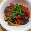 せつみか's cooksnap of when they made 茄子とピーマンのトマト味噌煮風.