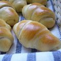 ｎａｎａ-family's cooksnap of when they made プリン入りロールパン.