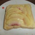 よちりん's cooksnap of when they made ✾桃♡ハニートースト✾.