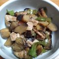 おこちゃる's cooksnap of when they made 鶏となすのノンオイルみそ炒め.