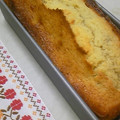 ☆★ひと★☆'s cooksnap of when they made ﾟ･*:.｡.バナナヨーグルトパウンドケーキ .｡.:*･゜.