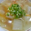 ままこまき's cooksnap of when they made くたくた白菜ととり肉のやさしい中華スープ.