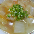 ままこまき's cooksnap of when they made くたくた白菜ととり肉のやさしい中華スープ.