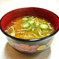 クッキーシアス's cooksnap of when they made オクラのふわぁふわぁ玉子スープ.