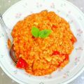 yukisasu's cooksnap of when they made チーズトマトリゾット.