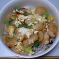 ゆきゃこ's cooksnap of when they made 麩の卵とじ丼.