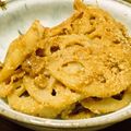 レアレアチーズ's cooksnap of when they made 濃厚ゴマ風味＊レンコンきんぴら.