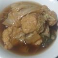 マルナクローバー's cooksnap of when they made あと一品！に簡単美味白菜と団子のポン酢煮.