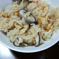 Akarin♪'s cooksnap of when they made 鮭ときのこのチーズ入り味噌炊き込みご飯.