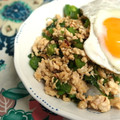 chima＊cafe's cooksnap of when they made 超簡単ガパオ☆タイ風ひき肉とバジル炒め.