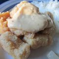 ☆ＨＩＲＯ☆'s cooksnap of when they made 揚げ鶏のみそマヨソースがけ.