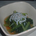Jock's cooksnap of when they made 簡単！小松菜としらすのおひたし.