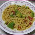 るる子's cooksnap of when they made アボカド♪トマトのスパ.