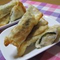 まじゅじゅ's cooksnap of when they made 明太子ご飯のチーズ春巻き.