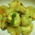 夜の八百屋's cooksnap of when they made ハーブ＆チーズ●ズッキーニのフリッター●.