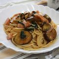 LoveFam！'s cooksnap of when they made 簡単！ナスとベーコンのトマトパスタ.